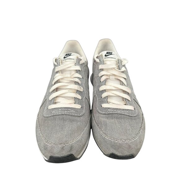 Mens Nike Internationalist Premium Black White Canvas Sneakers Size 11.5 Preppy - Picture 3 of 9